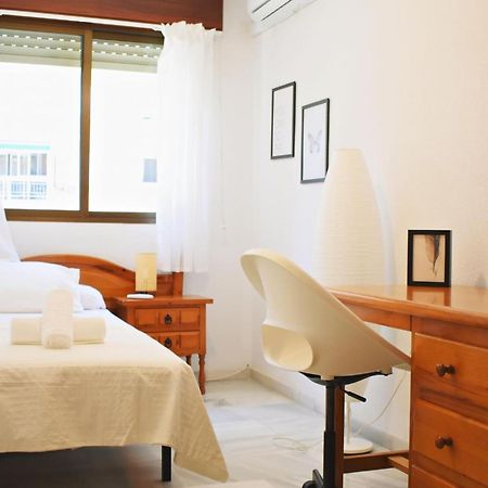 Amplio Y Luminoso Apartamento Cerca Del Centro Y La Playa Con Piscina Y Parking Privado Μάλαγα Εξωτερικό φωτογραφία